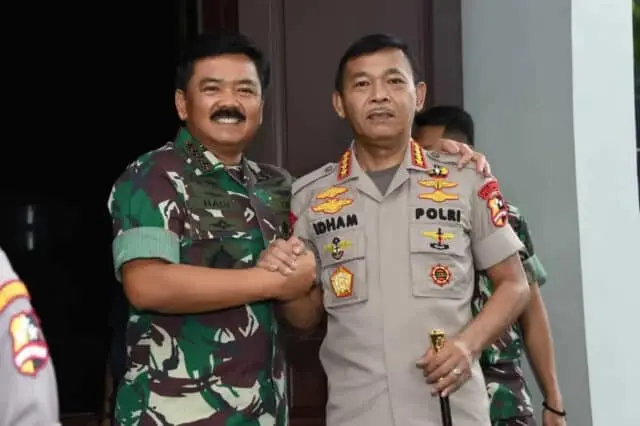 Panglima TNI Menerima Kunjungan Perdana Kapolri Panglima TNI Menerima Kunjungan Perdana Kapolri