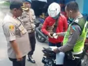 Geral Oprasi Zebra, Polsek Neglasari Tilang 1 Unit Sepeda Motor dan 7 lembar SIM Serta 5 STNK