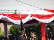 Penyerahan Panji-Panji Kepolisian Negara Republik Indonesia Tribrata
