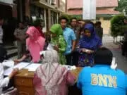 BNN Kota Tangerang, Tes Urine Puluhan Pegawai Kecamatan