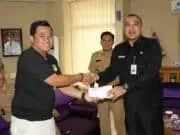 Bupati Zaki Lepas Tim Desa Kadu diajang PORDES Tingkat Nasional