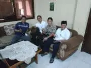 Sampaikan Pesan Kamtibmas, Wakapolsek Karawaci Sambangi Kelurahan Cimone Jaya