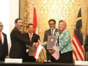 Mendagri Saksikan Penandatanganan MoU Batas Wilayah Negara