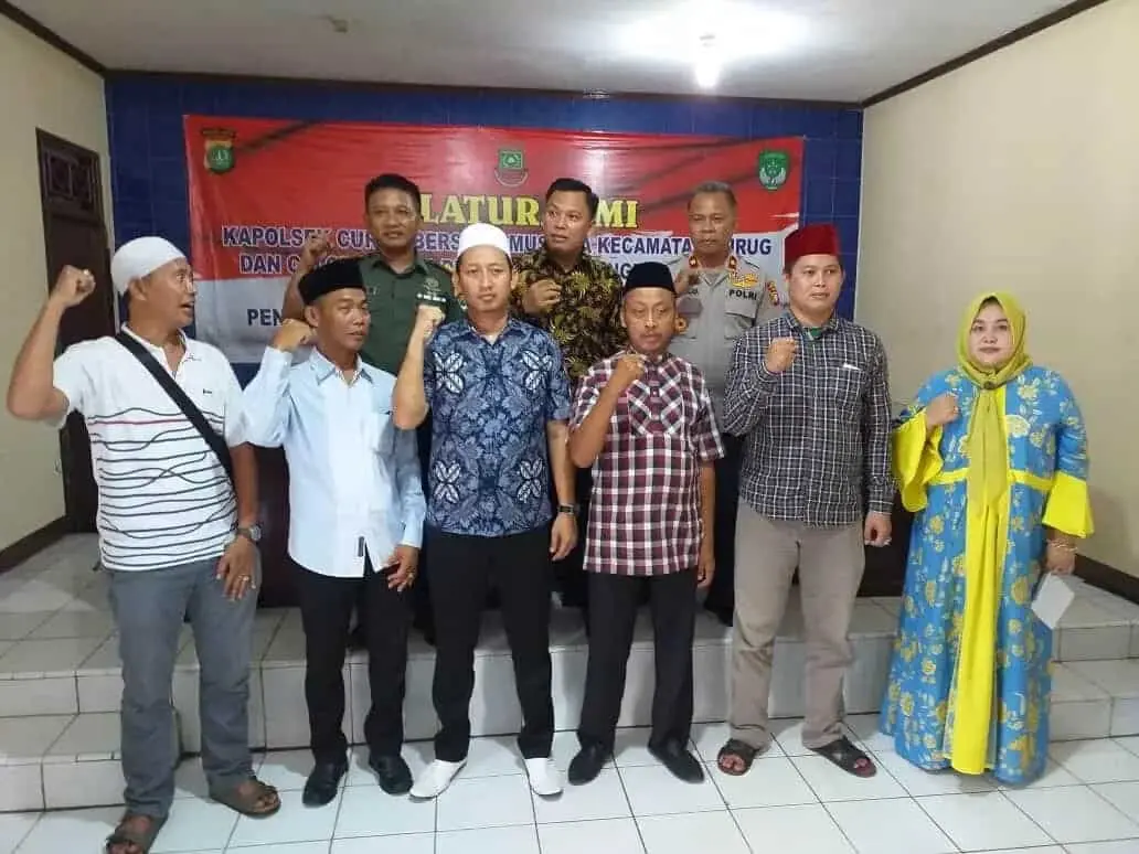 Pilkades Serentak 2019, Unsur Muspika dan Calon Kades Curug Deklarasi Damai
