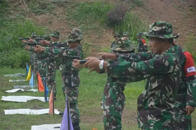 Tingkatkan Kemampuan Prajurit, Korem 071/Wijayakusuma Gelar Latihan Menembak