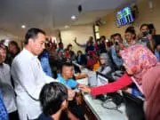 Presiden Jokowi Sidak Pelayanan BPJS di Subang