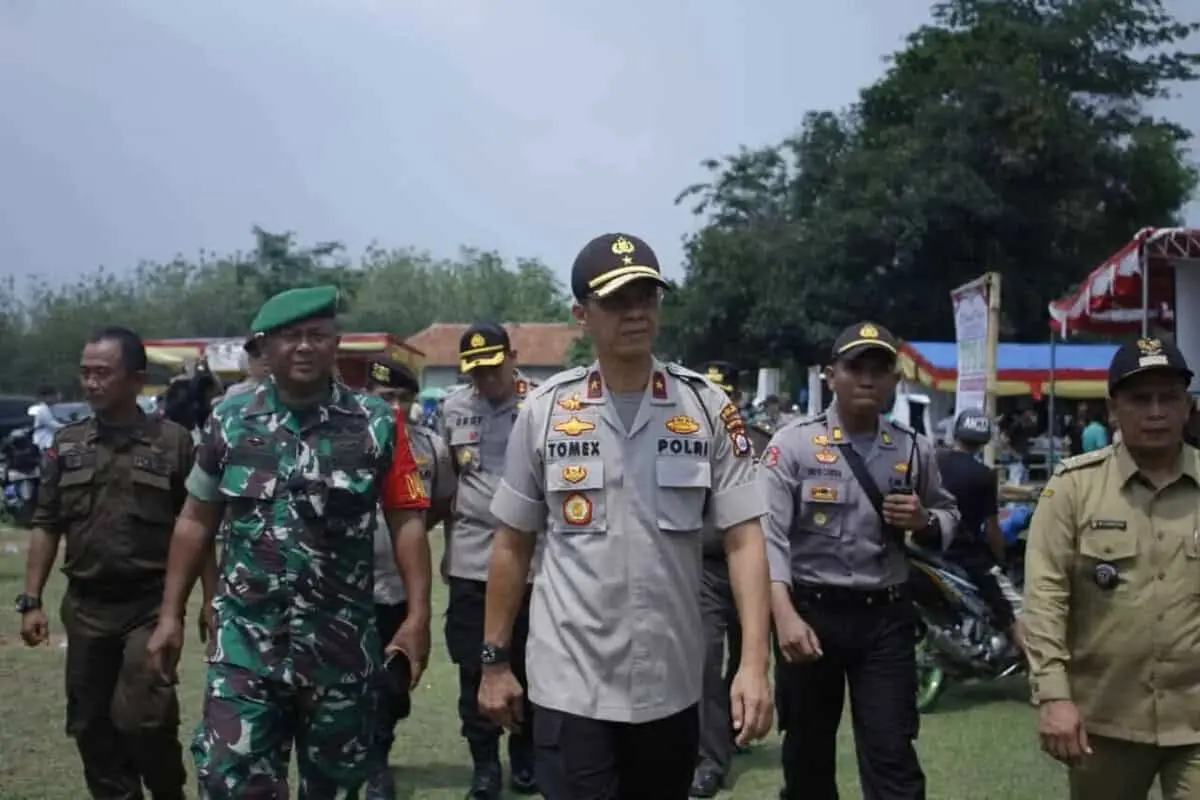 Wakapolda Banten Pastikan Tahap Pungut Suara dan Penghitungan Pilkades Berjalan Kondusif