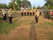 Pimpin Apel Pasukan Pengamanan Pilkades 2019, Ini Pesan Kapolsek Curug Pimpin Apel Pasukan Pengamanan Pilkades 2019, Ini Pesan Kapolsek Curug