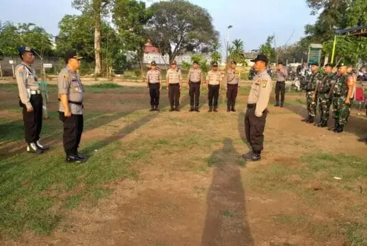 Pimpin Apel Pasukan Pengamanan Pilkades 2019, Ini Pesan Kapolsek Curug Pimpin Apel Pasukan Pengamanan Pilkades 2019, Ini Pesan Kapolsek Curug