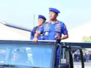 Kapolri Pimpin Upacara Parade Hut Ke - 69 Korpolairud