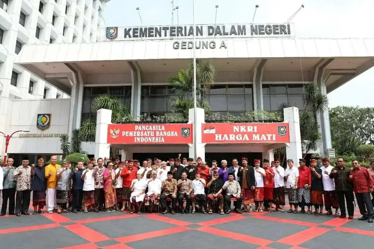 Mendagri Terima Audiensi Gubernur Bali, Bahas Rancangan UU Povinsi Bali