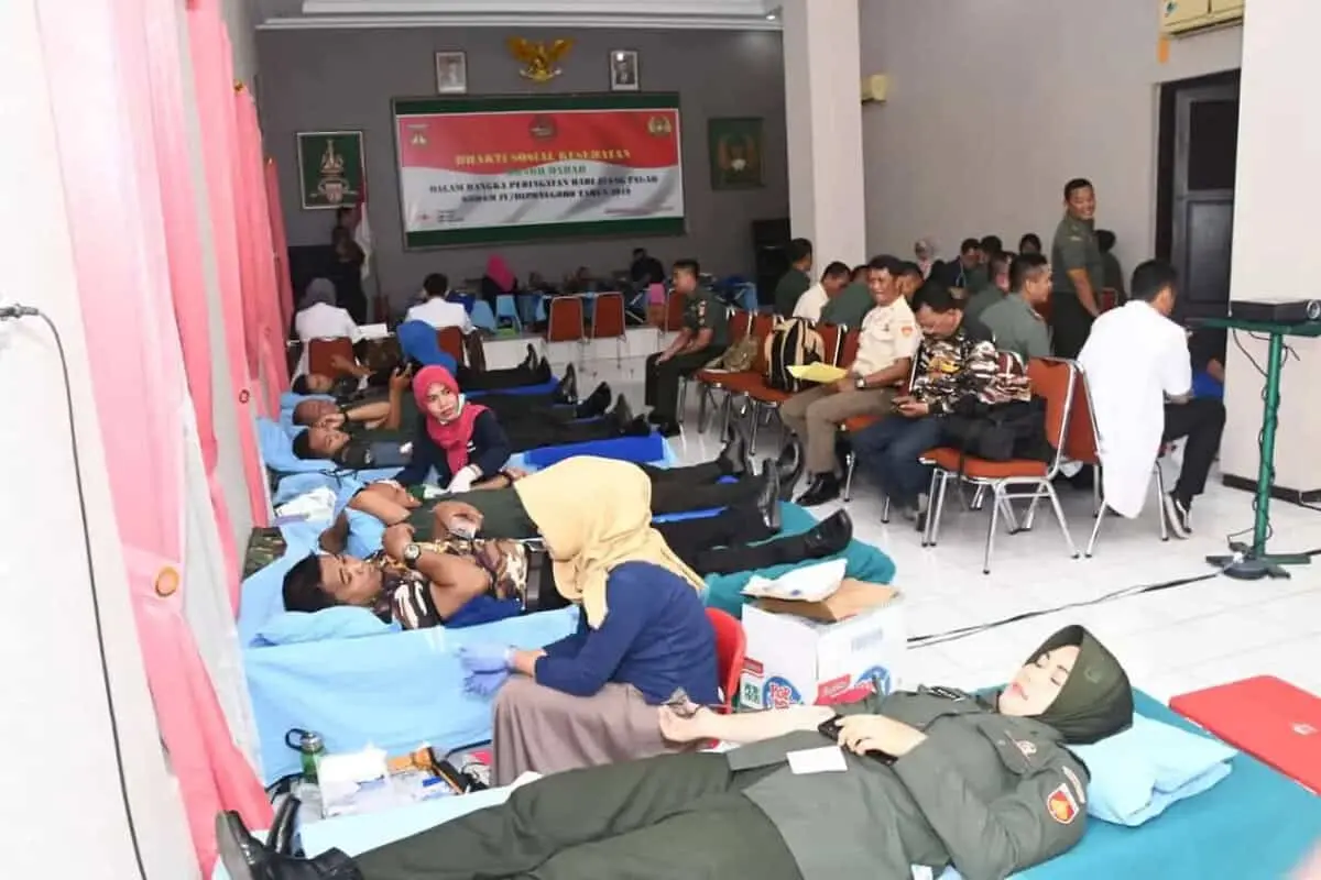 Sambut Hari Juang TNI AD, Kodam IV Gelar Donor Darah