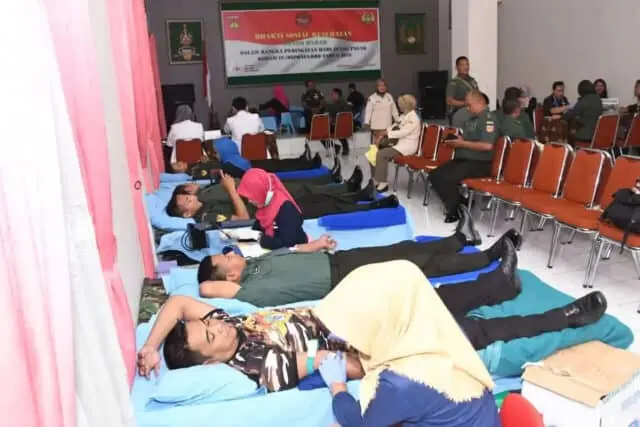 Sambut Hari Juang TNI AD, Kodam IV Gelar Donor Darah Sambut Hari Juang TNI AD, Kodam IV Gelar Donor Darah