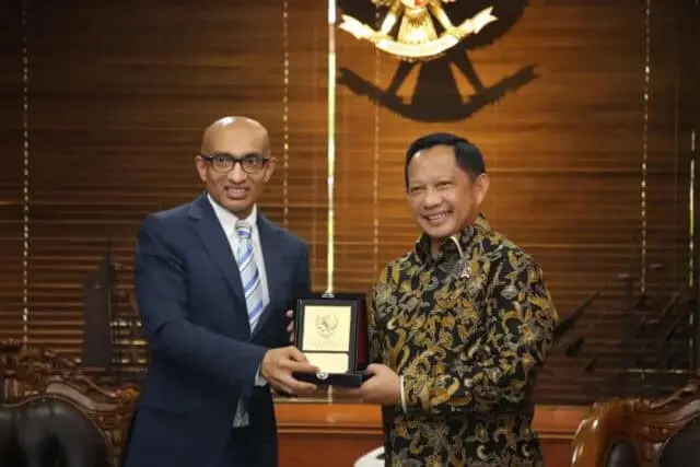 Mendagri Terima Kunjungan Dubes Singapura Mendagri Terima Kunjungan Dubes Singapura
