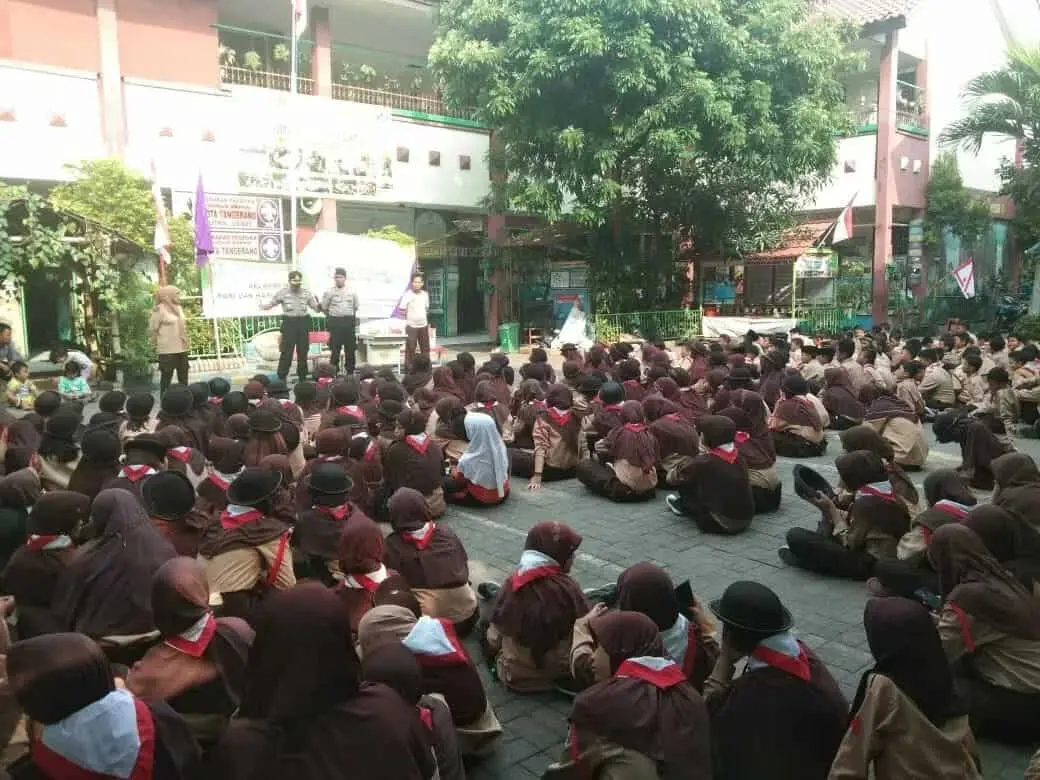 Kapolsek Batu Ceper Jadi Pembina Apel PERSAMI