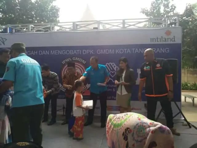 GMDM Bersama BNN Kota Tangerang Santuni Puluhan Anak Yatim Piatu GMDM Bersama BNN Kota Tangerang Santuni Puluhan Anak Yatim Piatu