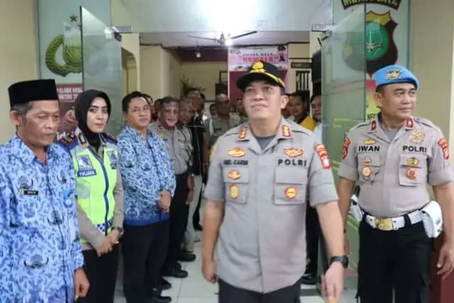 Kapolrestro Tangerang Kota, Kunker Ke Mapolsek Neglasari Kapolrestro Tangerang Kota, Kunker Ke Mapolsek Neglasari