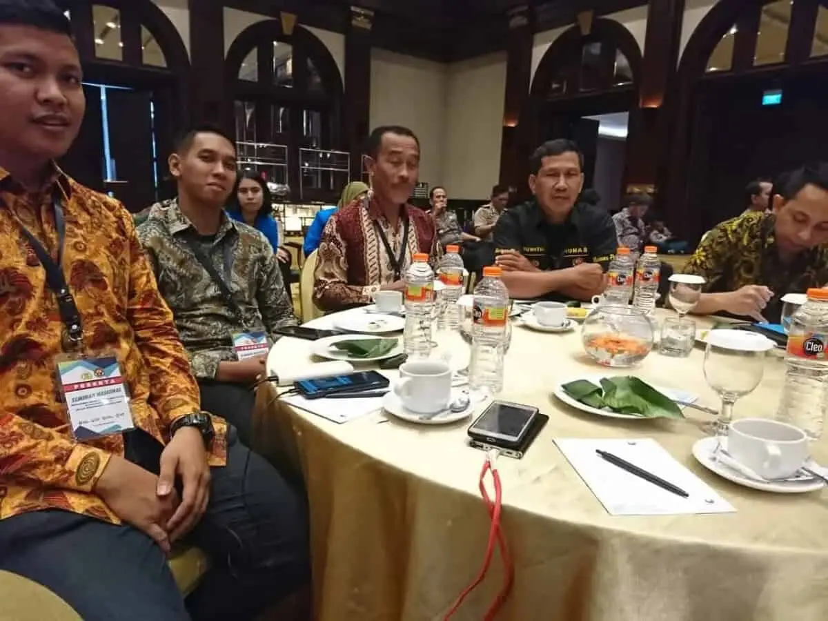 Humas Polresta Bandara Soetta Hadiri Seminar Nasional Div Humas Polri