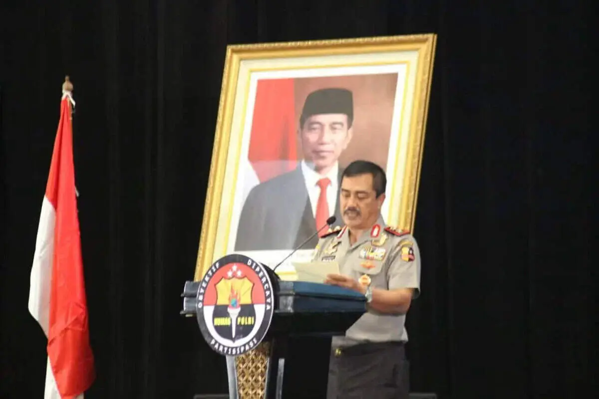 Humas Polresta Bandara Soetta Hadiri Seminar Nasional Div Humas Polri