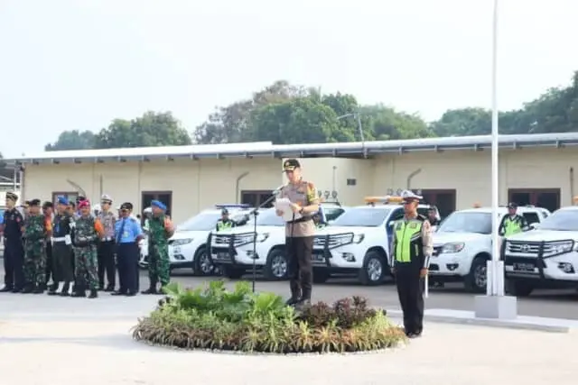 Jelang Nataru, Polresta Bandara Soetta Gelar Pasukan Gabungan Jelang Nataru, Polresta Bandara Soetta Gelar Pasukan Gabungan