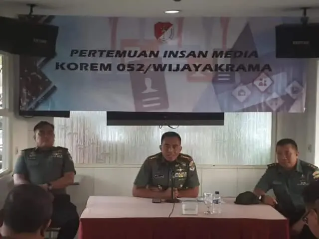 Danrem 052 Wijayakrama Sebut, Peran Media Sangat Penting Danrem 052 Wijayakrama Sebut, Peran Media Sangat Penting