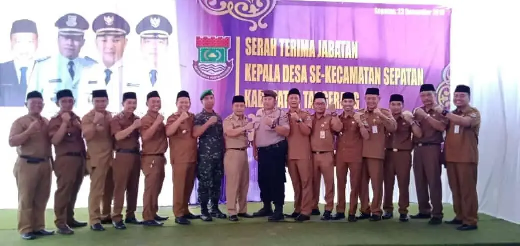 Dadang Sudrajat Pimpin Acara Sertijab Kepala Desa