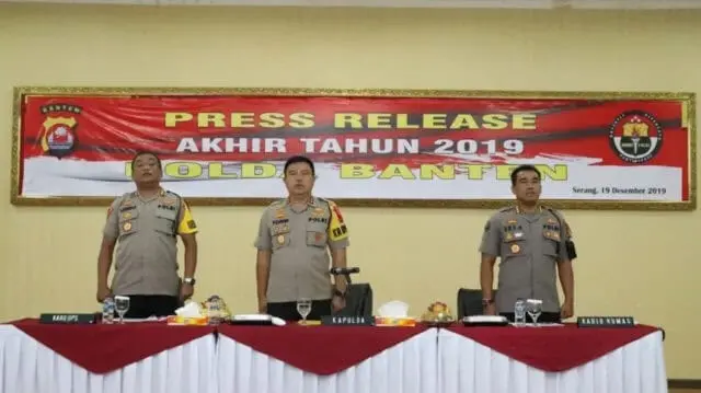 Akhir Tahun 2019, Polda Banten Sukses Ungkap Berbagai Kasus Kejahatan Akhir Tahun 2019, Polda Banten Sukses Ungkap Berbagai Kasus Kejahatan