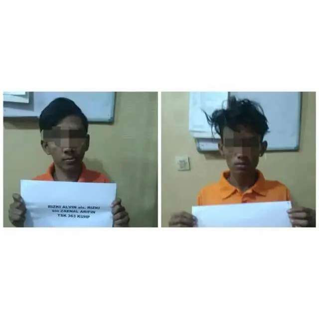 Dua Pelaku Pencuri Burung Diringkus Polisi Dua Pelaku Pencuri Burung Diringkus Polisi