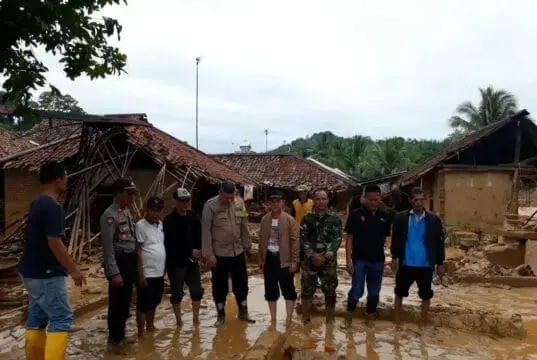 Kapolres Responsip Tangani Bencana di Lebak