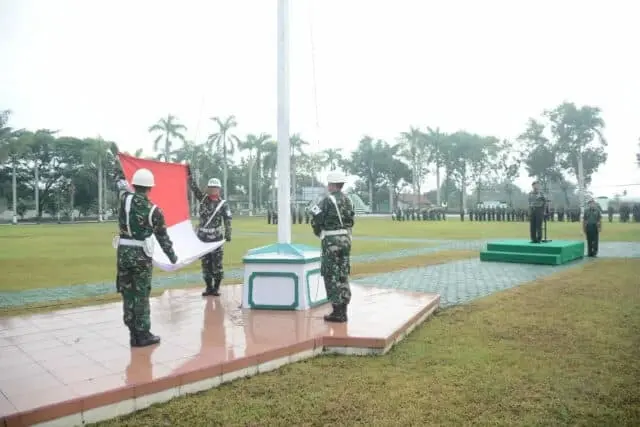 Korem 071/Wk Gelar Upacara Bendera Awal Tahun 2020 Korem 071/Wk Gelar Upacara Bendera Awal Tahun 2020