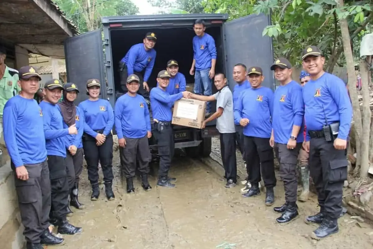 Angkatan 46 WSH Polda Banten, Gelar Baksos Korban Banjir Lebak