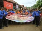 Angkatan 46 WSH Polda Banten, Gelar Baksos Korban Banjir Lebak