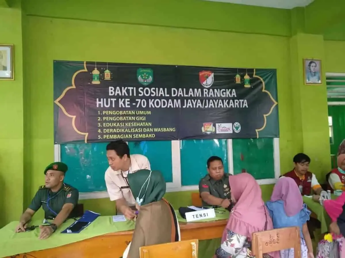 Program Santri Mandiri, Warnai HUT Kodam Jaya ke 70 di Kota Tangerang