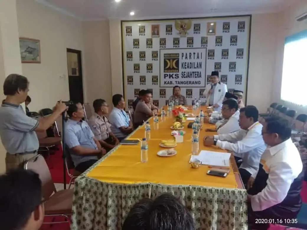 Dalam Rangka Silaturahmi, Kapolresta Tangerang Kunjungi Kantor PKS