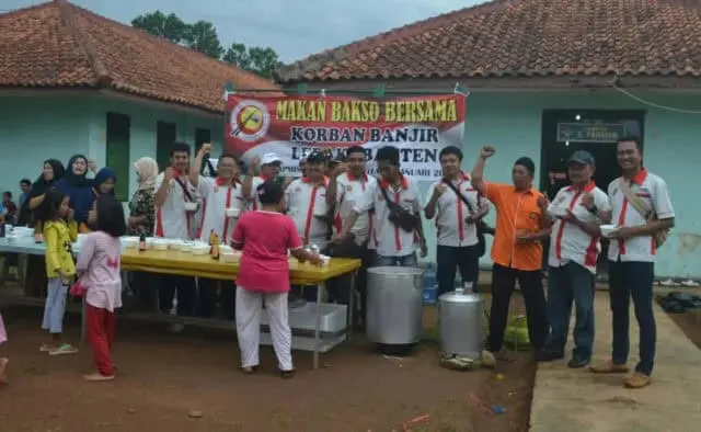 Paguyuban PAPMISO Kirim Bantuan ke Lebak, Gelar Makan Bakso Paguyuban PAPMISO Kirim Bantuan ke Lebak, Gelar Makan Bakso