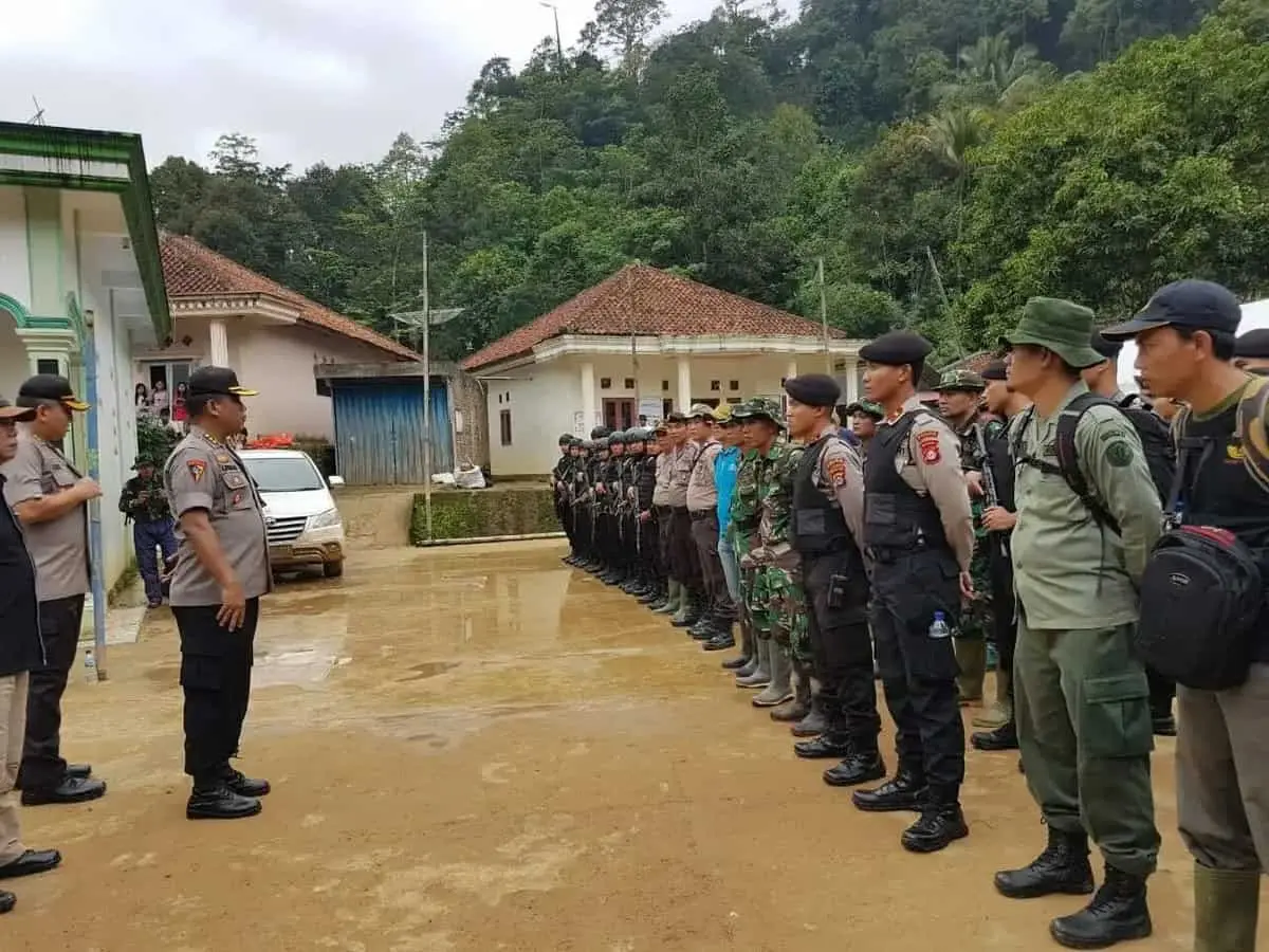 Lagi, Puluhan Lubang Tambang Emas, Di Razia Satgas PETI Gabugan Polda Banten