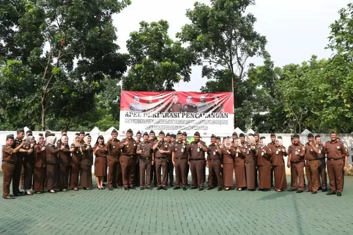 Kejari Kabupaten Tangerang Canangkan Zona Integritas WBK dan WBBM