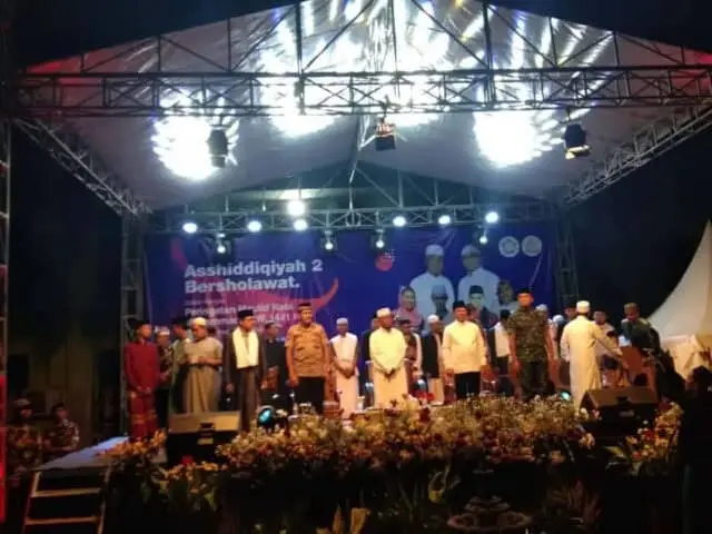 Hadiri Maulid Nabi di AsshidiQiah, Ini Pesan Kapolsek Batu ceper Hadiri Maulid Nabi di AsshidiQiah, Ini Pesan Kapolsek Batu ceper