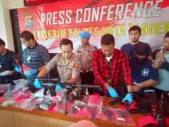 Polresta Tangerang Tangkap Oknum Karyawan BUMN Perakit Senpi Ilegal
