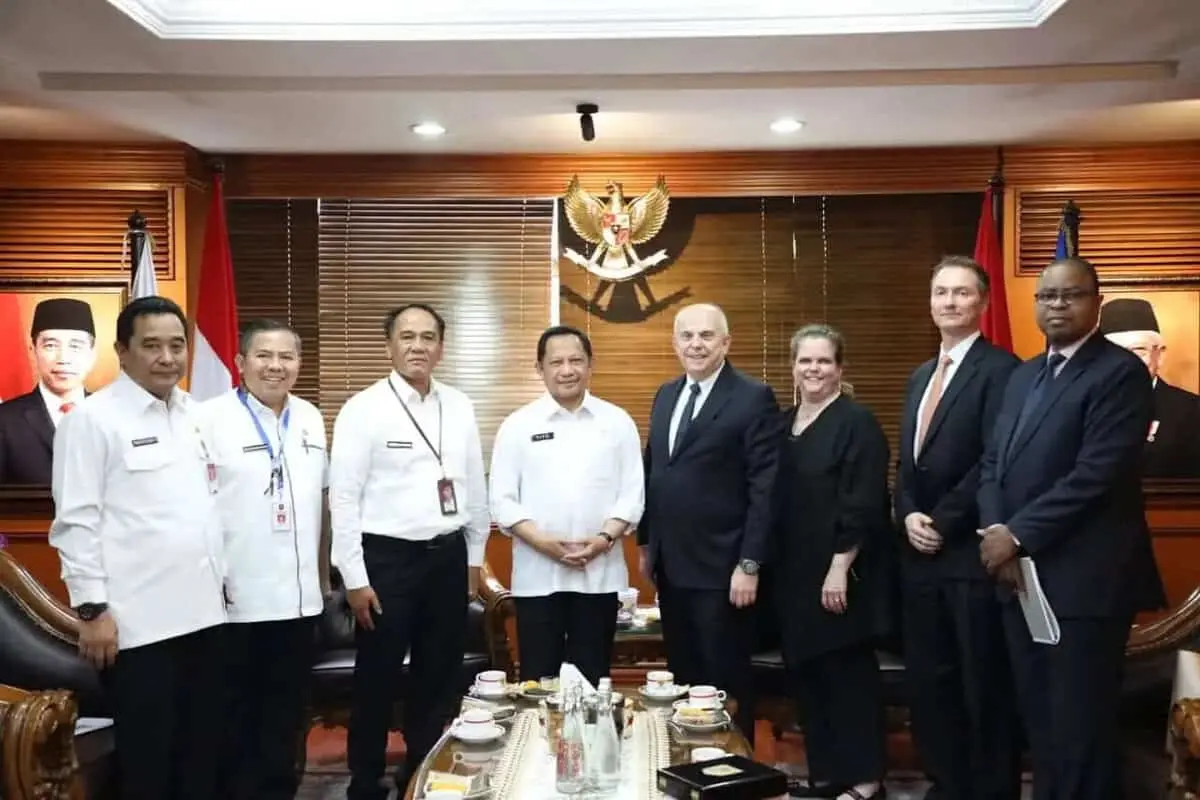 Dubes AS, Joseph RD. Jr Pamit dan "Menitipkan" Hubungan Baik AS-RI ke Mendagri