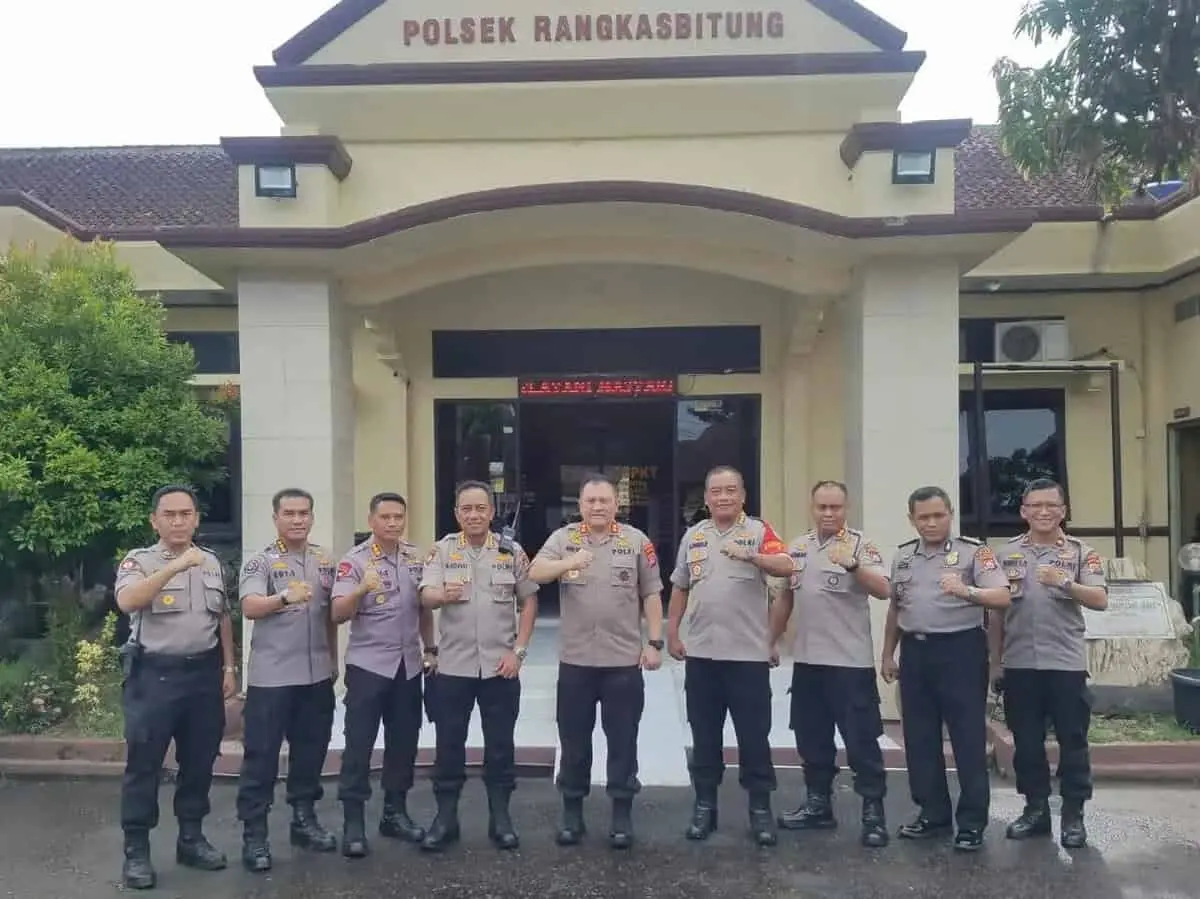 Kapolda Banten, Kunjungi Polsek Rangkas Bitung Polres Lebak