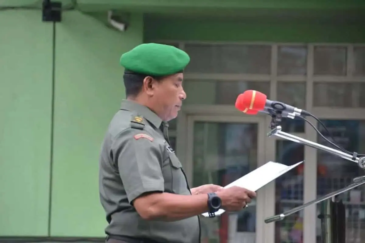 Pimpin Upacara, Kapenrem 052 Wijayakrama Paparkan Makna Nasionalisme
