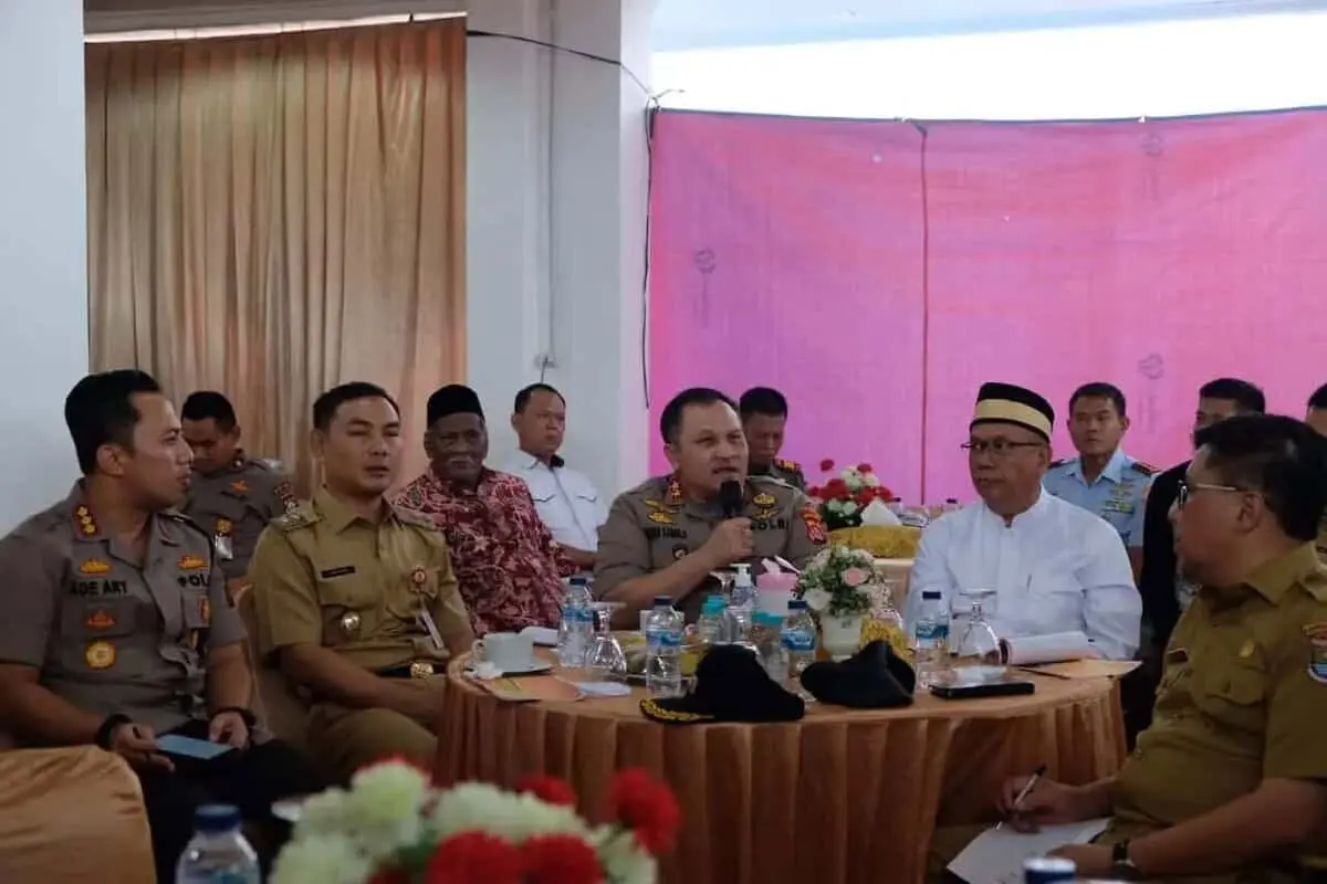 Kapolda Banten Tinjau Persiapan Penanaman Mangrove