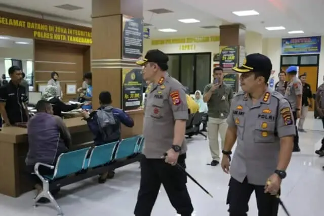 Pelihara Soliditas, Kapolda Banten Kunjungan Kerja Ke Mapolresta Tangerang Pelihara Soliditas, Kapolda Banten Kunjungan Kerja Ke Mapolresta Tangerang