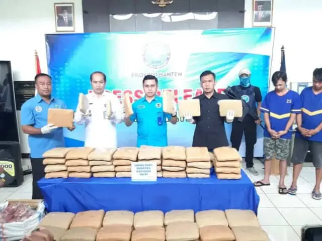 Penyelundupan 100 Kg Ganja Berkedok Manisan, Digagalkan BNNP Banten Penyelundupan 100 Kg Ganja Berkedok Manisan, Digagalkan BNNP Banten