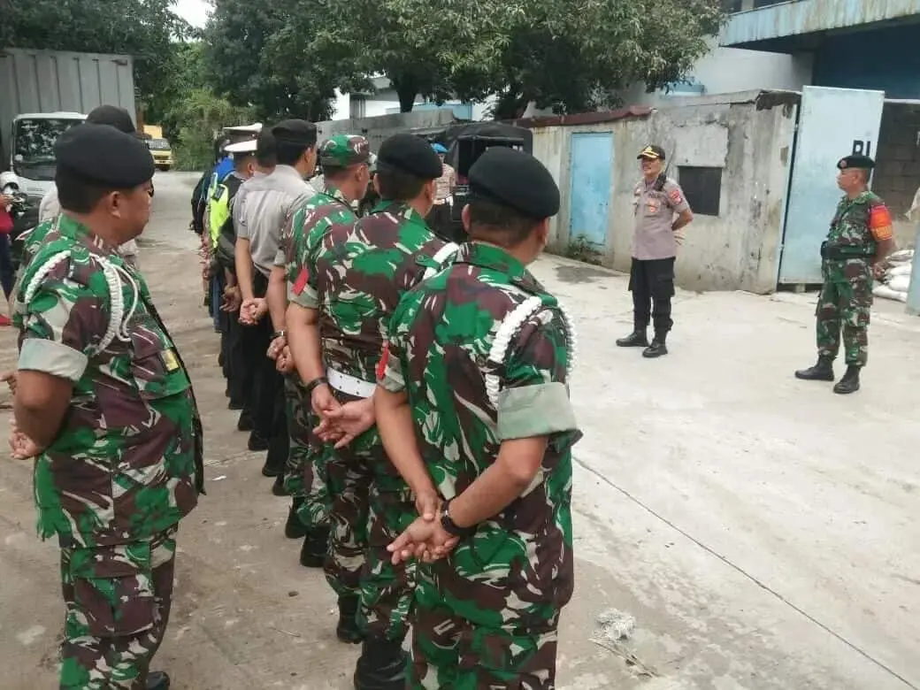 Aparat Gabungan Jaga Ketat Eksekusi Lahan di Batu Ceper