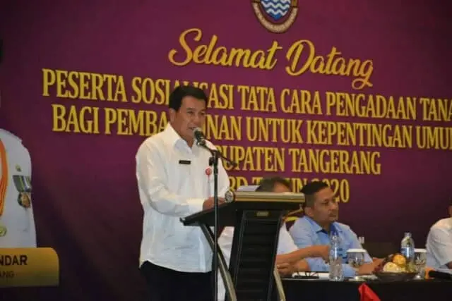 Sekda Buka Sosialisasi Tata Cara Pengadaan Tanah Sekda Buka Sosialisasi Tata Cara Pengadaan Tanah