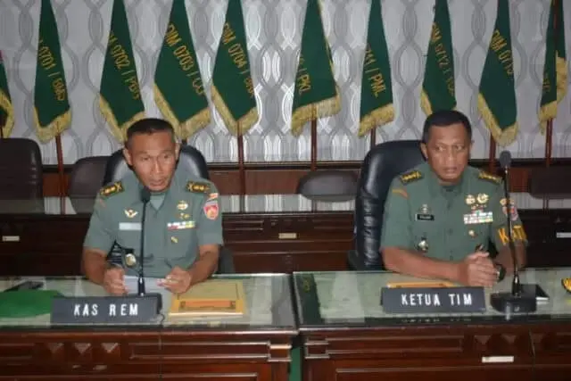 Danrem 071/Wijayakusuma : Wasrik, hakekatnya merupakan salah satu fungsi kontrol dan kendali manajemen Danrem 071/Wijayakusuma : Wasrik, hakekatnya merupakan salah satu fungsi kontrol dan kendali manajemen