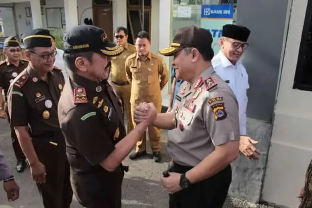 Kapolda Banten, Sambut Kunker Jaksa Agung RI di Provinsi Banten Kapolda Banten, Sambut Kunker Jaksa Agung RI di Provinsi Banten