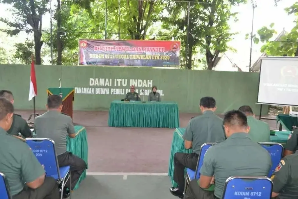 Staf Teritorial Korem 071/Wijayakusuma Laksanakan Waslakgiat